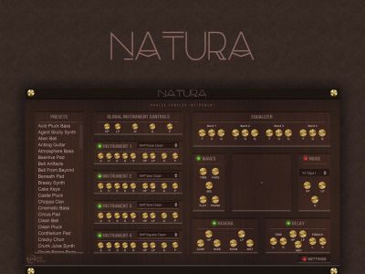 New Nation Natura VST3 AU v1.1.1ȻģϳԴȻ MAC/WiN