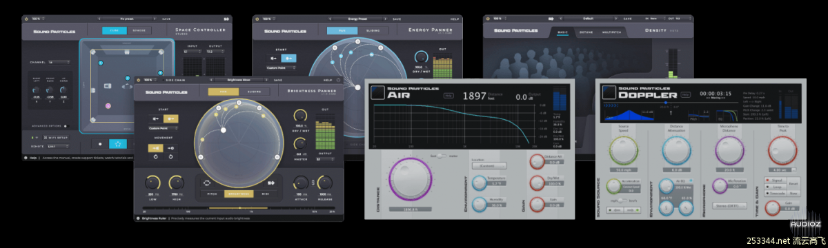 立体声混响以及空间模拟Sound Particles 6FX BUNDLE v05.2022最新版集成BABY混响音源重定义高级插件VST VST3 AAX x64 WiN插图1