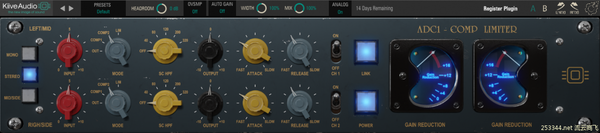Kiive Audio C ADC1 Compressor v1.0.0 ӵ4ģʽľ临ѹЧ VST3, AAX, AU WIN.OSX x64