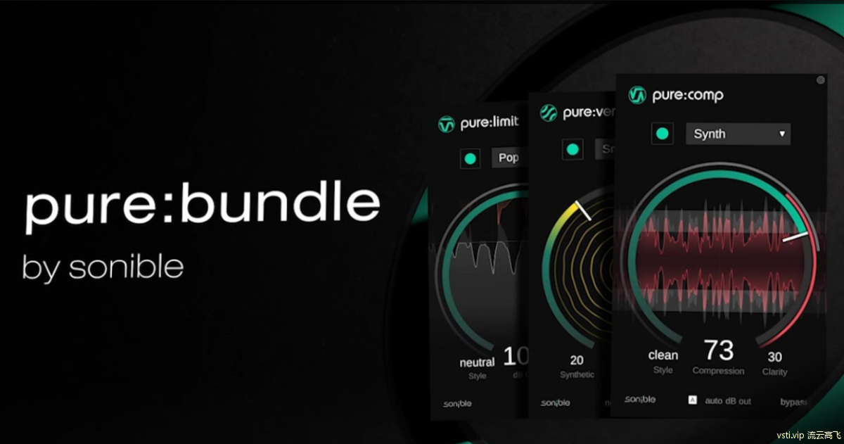 Sonible C purebundle v1.0 ƵЧװVST, VST3, AAX, AU WIN.OSX x64ѹޣ